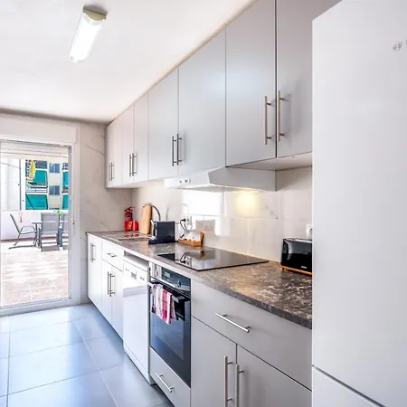 Апартаменты 2-bed In Heart Of Boliches Pass The Keys *